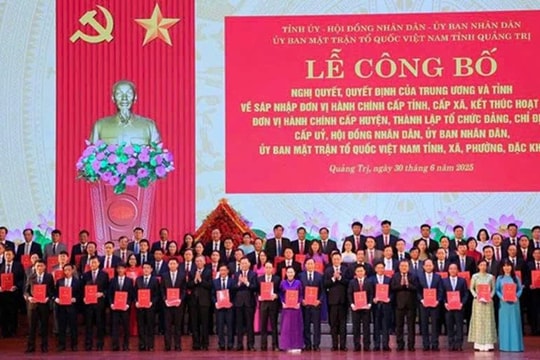 Danh sách 78 Bí thư Đảng ủy cấp xã, phường, thị trấn và đặc khu ở Quảng Trị