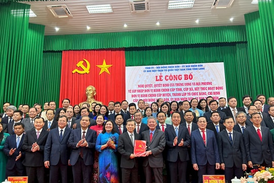 Chánh án Lê Minh Trí: Vĩnh Long sau hợp nhất khẩn trương bắt tay vào công việc với tinh thần nghiêm túc, quyết liệt