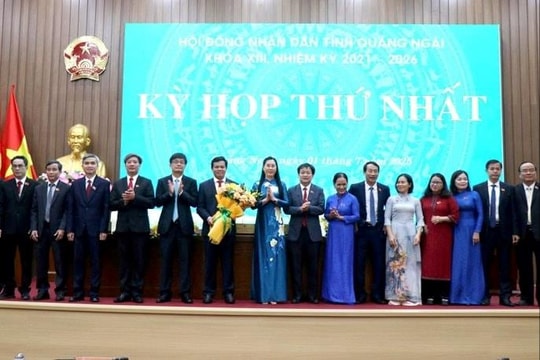 Kỳ họp thứ nhất HĐND tỉnh Quảng Ngãi sau hợp nhất: Dấu mốc khởi đầu cho giai đoạn phát triển mới