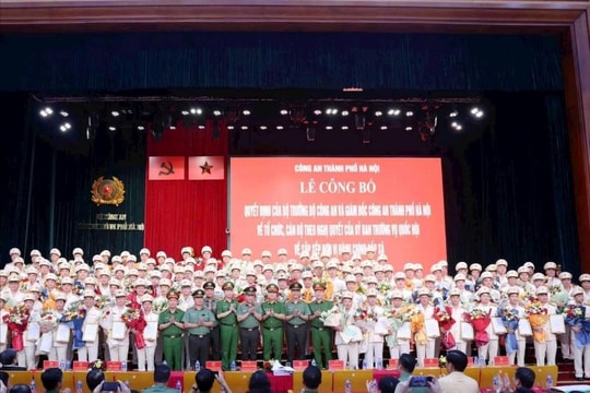 Hà Nội: Danh sách trụ sở của 126 Công an cấp xã từ 01/7