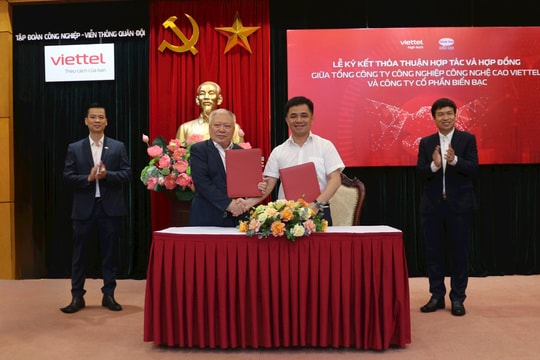 Viettel High Tech - Biển Bạc Hợp tác thương mại hóa Camera giao thông AI kết nối 5G