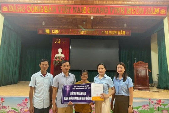 Quỹ Bảo hiểm xe cơ giới hỗ trợ nhân đạo nạn nhân tử vong do tai nạn giao thông tại Nghệ An