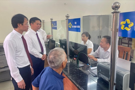 Ngày đầu làm việc theo mô hình chính quyền địa phương 2 cấp của xã biên giới