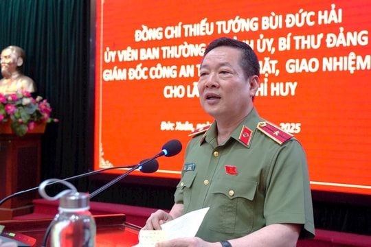 Thái Nguyên: Giám đốc Công an tỉnh chỉ đạo nhiệm vụ trọng tâm sau sáp nhập