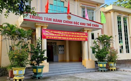 Trung tâm hành chính Đặc khu Thổ Châu tận tâm phục vụ người dân