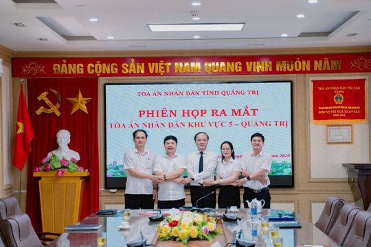 TAND Khu vực 5 tỉnh Quảng Trị chính thức đi vào hoạt động: Đoàn kết - Kỷ cương - Tận tâm phục vụ nhân dân