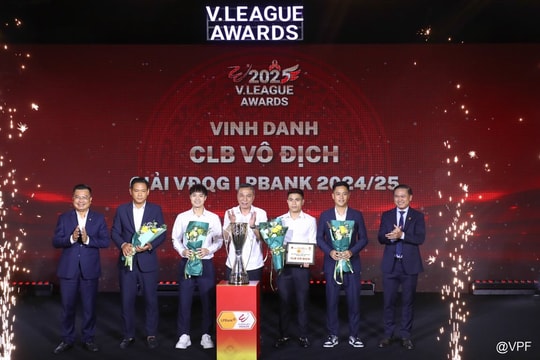 V.League Awards 2025: Tôn vinh giá trị bản sắc bóng đá Việt