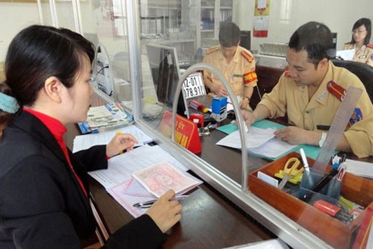 Mức thu lệ phí cấp chứng nhận đăng ký, biển số xe từ 01/7