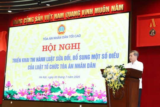 Chánh án Lê Minh Trí: Nâng cao hiệu quả công tác của ngành Tòa án, đáp ứng yêu cầu nhiệm vụ được giao