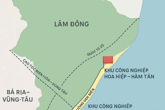 Từ sáp nhập đến đột phá, vùng ven biển Lâm Đồng nổi lên thành trung tâm công nghiệp