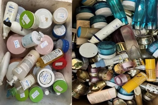 Chặn các loại mỹ phẩm không rõ nguồn gốc tuồn ra thị trường