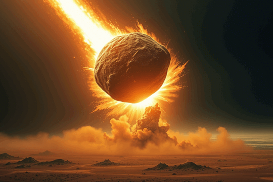 Dự báo giả định rùng rợn của NASA nếu một thiên thạch rơi xuống Trái Đất