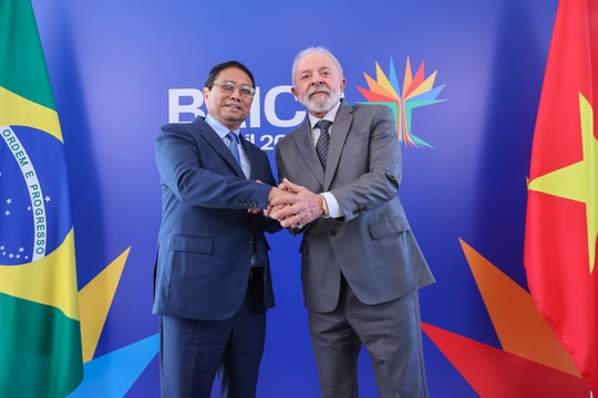Thủ tướng Phạm Minh Chính hội đàm với Tổng thống Brazil
