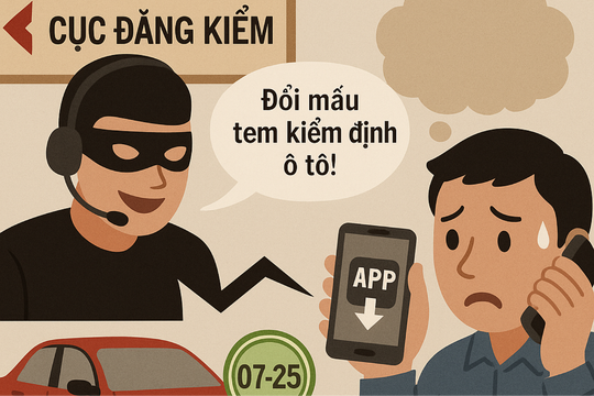 Cảnh báo lừa đảo giả danh cán bộ Cục Đăng kiểm