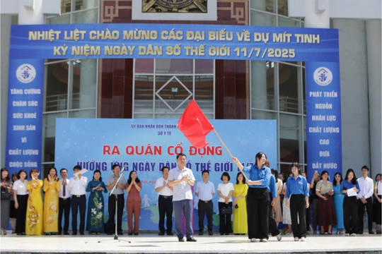 Hà Nội hưởng ứng Ngày Dân số Thế giới 2025: Nhấn mạnh quyền tự quyết về sinh sản