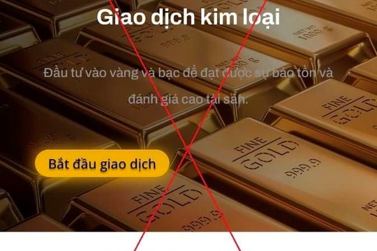 Tham gia đầu tư vào sàn giao dịch vàng quốc tế, người phụ nữ bị lừa đảo