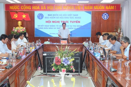 Sơ kết hoạt động tổ chức dịch vụ thu BHXH, BHYT 6 tháng đầu năm 2025