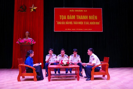 Tọa đàm thanh niên xung kích, mẫu mực, trách nhiệm, tự giác, nghiêm minh
