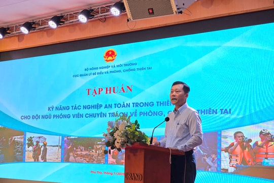 Tập huấn kỹ năng tác nghiệp an toàn trong thiên tai