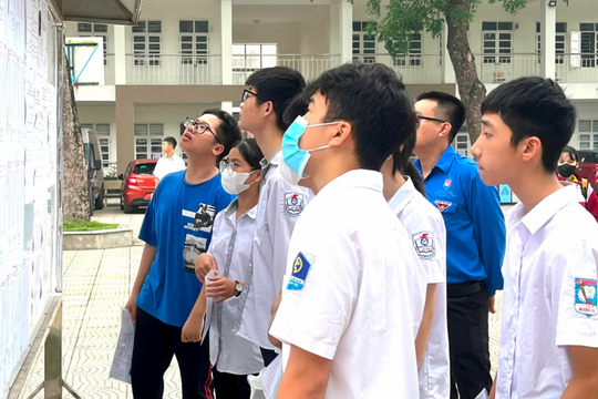 Hà Nội: Thí sinh trúng tuyển lớp 10 bắt đầu xác nhận nhập học từ chiều nay (10/7)