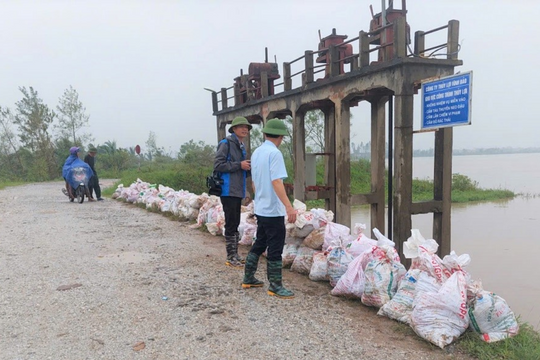 Rà soát toàn hệ thống đê điều: Chủ động phòng lũ, không để bị động bất ngờ