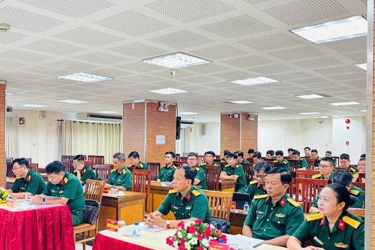 TAQS hai cấp Quân khu 7 tập huấn nghiệp vụ xét xử cho Hội thẩm quân nhân