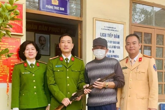 Hải Phòng thu hồi 30 khẩu súng, hơn 450 viên đạn và hàng trăm kg pháo nổ