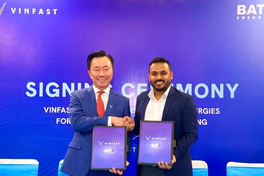 Vinfast và BatX Energies hợp tác về tái chế và tái sử dụng pin điện áp cao