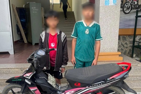 Hai thiếu niên 14 tuổi gây ra hàng loạt vụ trộm ở Quảng Trị