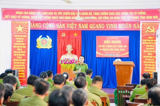 Sẵn sàng giữ vững an ninh, phục vụ Đại hội Đảng các cấp