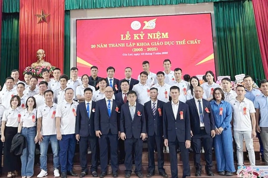 Khoa Giáo dục Thể chất, Trường Đại học Quy Nhơn kỷ niệm 20 năm xây dựng và phát triển