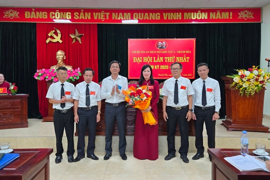 TAND khu vực 2 - Thanh Hóa tổ chức Đại hội lần thứ nhất, nhiệm kỳ 2025 - 2027