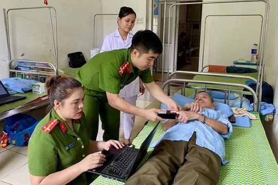 Tới tận nơi lấy mẫu ADN, vì nhân dân phục vụ