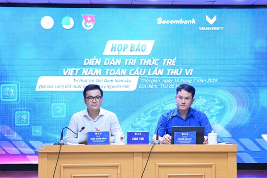 Trí thức trẻ Việt Nam toàn cầu cùng đất nước bước vào kỷ nguyên mới