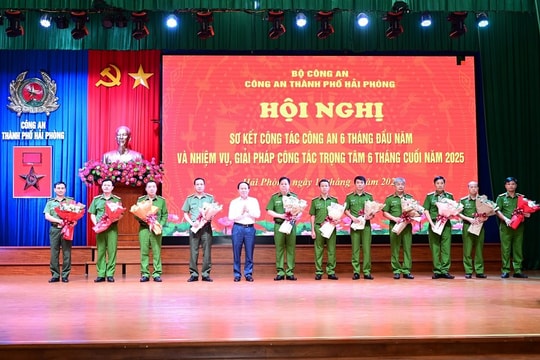 Bổ nhiệm Thủ trưởng Cơ quan CSĐT, ANĐT - Công an TP Hải Phòng