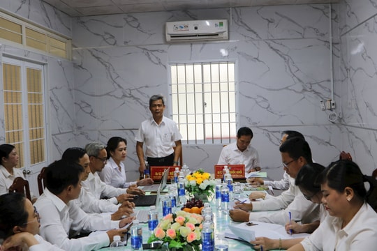 Kiểm tra tình hình hoạt động TAND khu vực 9 – Cà Mau