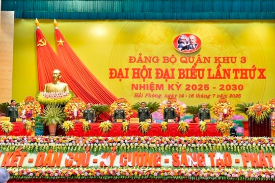 Khai mạc Đại hội Đại biểu lần thứ X - Đảng bộ Quân khu 3