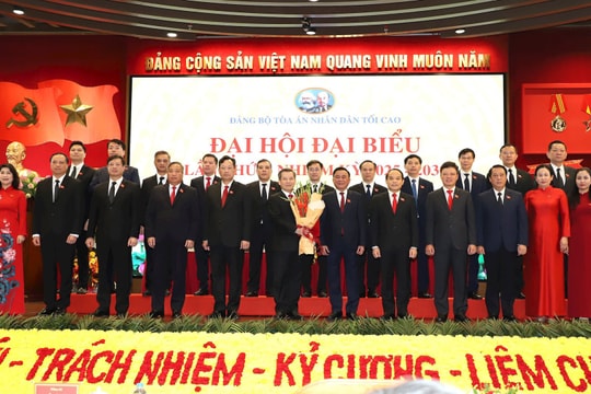 Xây dựng Đảng bộ Tòa án nhân dân tối cao trong sạch, vững mạnh, đáp ứng yêu cầu, nhiệm vụ trong tình hình mới