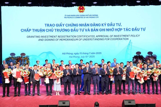 Hải Phòng khẳng định vị thế "điểm đến chiến lược" trong kỷ nguyên mới