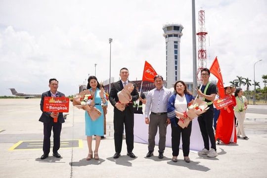 Khai trương đường bay thẳng Hải Phòng - Bangkok (Don Mueang)