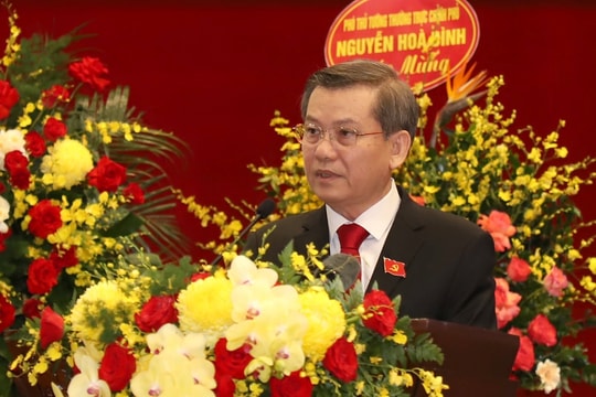 Phát biểu của Chánh án Lê Minh Trí tại Đại hội đại biểu Đảng bộ Tòa án nhân dân tối cao lần thứ I, nhiệm kỳ 2025 - 2030