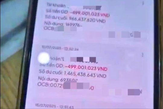 Nữ giáo viên hoảng loạn sau khi bị lừa mất 1,5 tỷ đồng