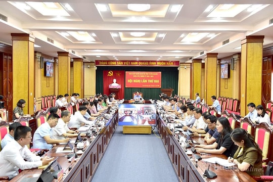 Ban Chấp hành Đảng bộ tỉnh Tuyên Quang khóa XVII, nhiệm kỳ 2020-2025 tổ chức Hội nghị lần thứ Hai