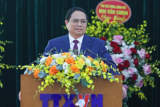 Thủ tướng: TTXVN phải tiên phong, gương mẫu, đi đầu trên mặt trận tư tưởng