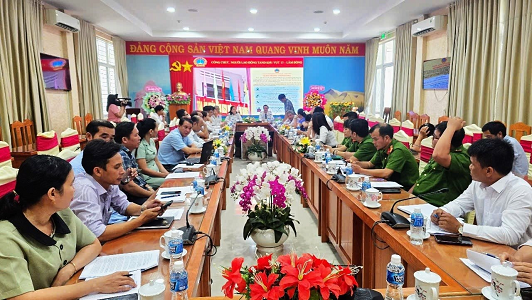 TAND khu vực 13 - Lâm Đồng triển khai công tác phối hợp với 7 xã trong phạm vi thẩm quyền