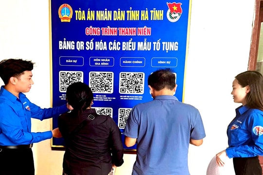 TAND tỉnh Hà Tĩnh: Đổi mới mạnh mẽ từ chuyển đổi số đến phục vụ người dân