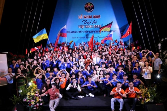 110 thanh niên kiều bào tiêu biểu tham dự Trại hè Việt Nam 2025