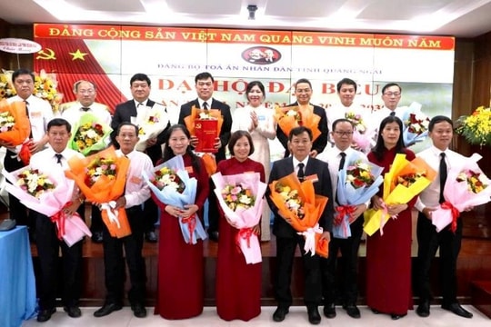 TAND tỉnh Quảng Ngãi tổ chức Đại hội đại biểu Đảng bộ lần thứ I