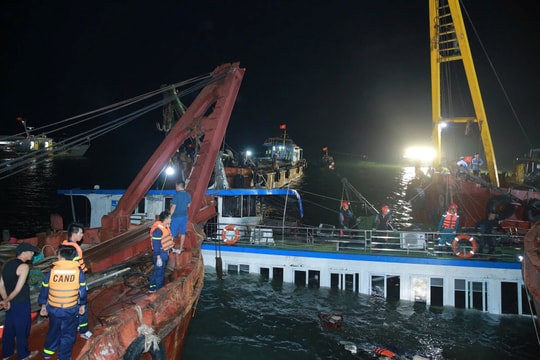 Khẩn trương tìm kiếm nạn nhân còn mất tích