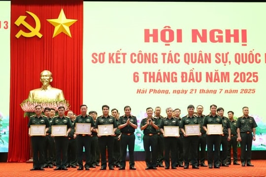 Quân khu 3 sơ kết nhiệm vụ quân sự, quốc phòng 6 tháng đầu năm